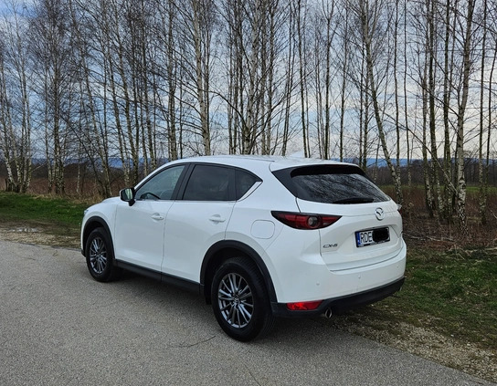 Mazda CX-5 cena 92000 przebieg: 92000, rok produkcji 2018 z Dębica małe 137